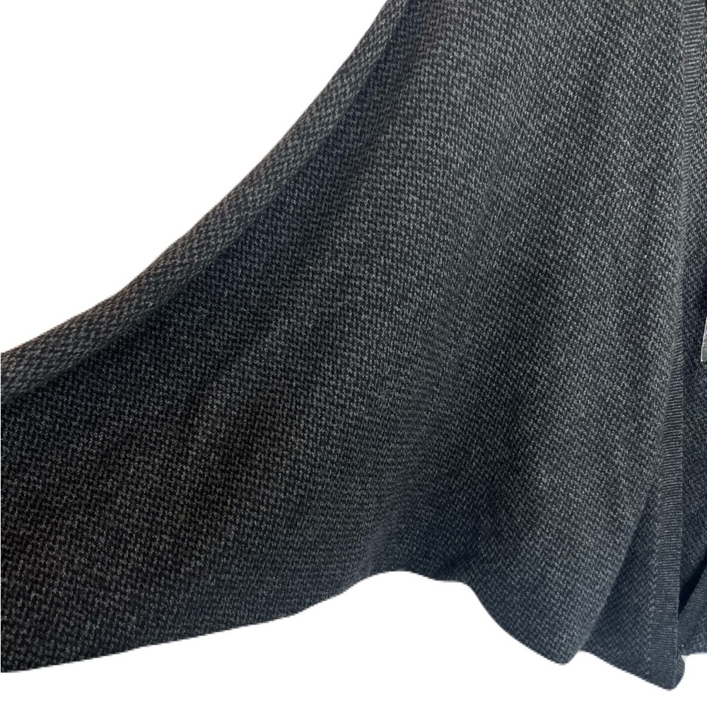 🆕🖤 NWT RALPH LAUREN Batwing Cardigan IN Gray/Black | Women’s S/P - Picture 4 of 8